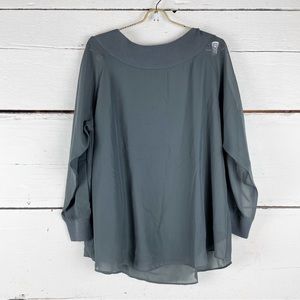 Soft surrounding top long sleeve